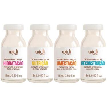 Imagem de Cronograma Capilar Widi Care Completo Power Shot Ampola Hidratação Nut