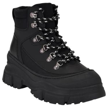 Imagem de Nine West Bota feminina de cano curto Budde, Preto 001, 37