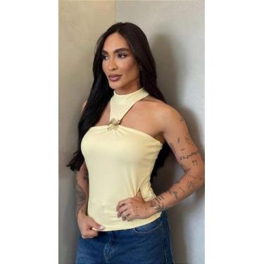 Imagem de Blusa Feminina Elegante Maria Flor em Poliamida - Estilo e Conforto, M