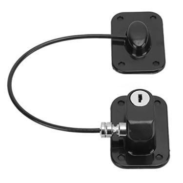 Imagem de Alomejor Fechadura de Janela, Fechadura de Segurança para Bebês e Crianças, Restritor de Janela Com Fio de Aço, Cilindro de Metal Antifurto para Escola Em Casa