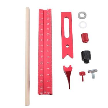 Imagem de Garosa Régua de Carpintaria de 4 Lados Com Escala, Ferramenta de Marcação Magnética de Liga de Alumínio para Instalação de Teto de Gabinete e Orientação de Posição de Carpinteiro