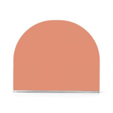 Imagem de Porta-guardanapos de cor sólida de salmão claro para mesa, porta-guardanapos com peso, 1 pacote, porta-guardanapos para convidados