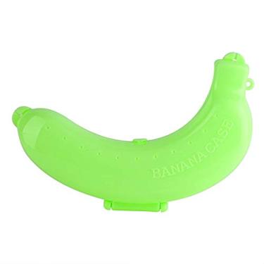 Imagem de GLOGLOW Outros Armazenamentos e Acessórios de Cozinha Estojo de Plástico Com Aberturas, Armazenamento de Frutas Frescas para Uso No Escritório e Ao Ar Livre, Caixa Protetora de Banana de 7,6 X 5,1 X