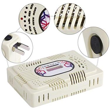 Imagem de GLOGLOW Nan Desumidificador, Material de Sílica Gel, Branco, 16 W, Remoção de Umidade para Guarda-roupas e Armários, 5,43 X 3,86 X 1,34 Polegadas Mini Elétrico Reutilizável Nan