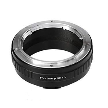 Imagem de Fotasy Leica M Adaptador de lente para Leica L, Leica M Leica T, Adaptador Leica M Leica SL Leica M Panasonic S, Leica M Sigma L, serve para Leica SL TL2 TL Leica T e Panasonic Lumix, Konica AR to Leica L, Konica AR - Leica L