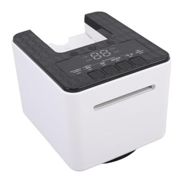 Imagem de Depisuta Máquina automática de embaralhamento e revendedor de cartões, revendedor rotativo 360 de 1 a 2 baralhos, suporta até 8 jogadores, recarregável por USB e portátil para reuniões de festas