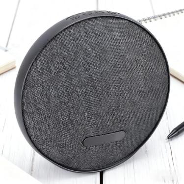 Imagem de Fabater Alto-falante, Som Nítido e Potente de 7 W Com áudio Panorâmico 9D, Alto-falante Portátil Sem Fio Com Porta de Carregamento USB, para Viagens Em Casa Ao Ar Livre (Preta)