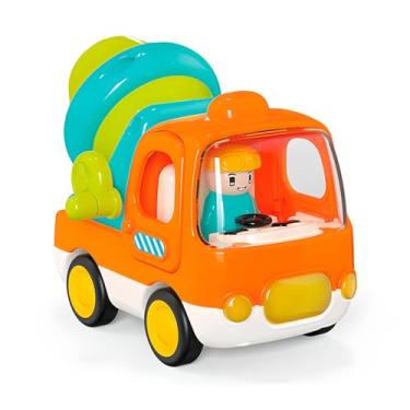 Imagem de Life Caminhão Betoneira Carro de Construção Brinquedo Veículo Detalhado para Crianças, Estimula Criatividade e Diversão, Miniatura Realista