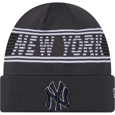 Imagem de Gorro New Era Mlb24 Sptknit Cw Neyyan Grhgrhotc Masculino-Masculino