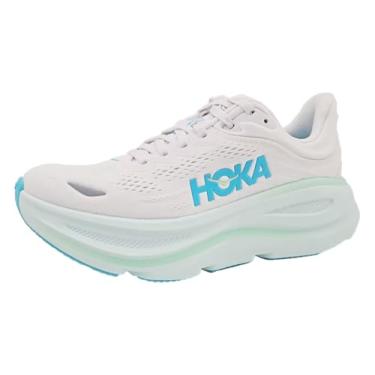 Imagem de HOKA Tênis feminino Bondi 9, Azul (Frost/Cielo Blue), 38
