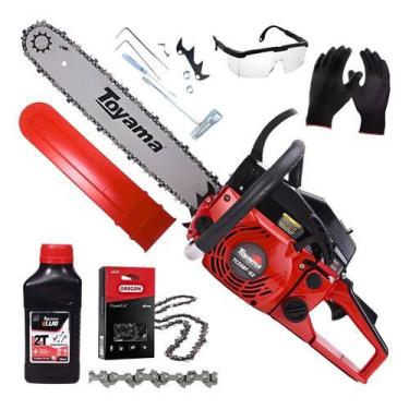 Imagem de Moto Serra Profissional a Gasolina Toyama Tcs58f G2 54.5cc 2t Forte e 