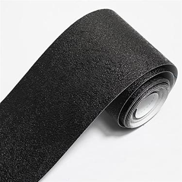 Imagem de GQQGSHOP Faixa autoadesiva de borda de parede de 5 m, decoração de borda de parede de borda de parede, borda de teto moldura de porta decoração de interiores de linha de cintura (J, 13 cm (L) x 5 m (C