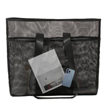 Imagem de Saco de Praia de Malha | de Armazenamento para Fato de Banho | Saco para Piscina - Para Viagens em Familia Ginásio Aulas de Natação Férias de Verão Eventos ao Ar Livre Passeio de Parque Aquático