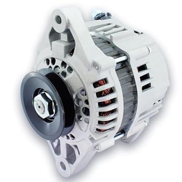 Imagem de Novo alternador para picape Nissan compatível com 1995 1996 1997 95 96 97 2.4L 60AMP, 23100-0S300 23100-0S300R 2310M-0S300RW LR160-727 13644N AHI00 016 4 00-44020, polia com 1 ranhura (13644NB)