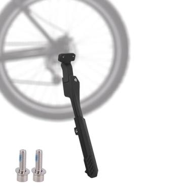 Imagem de Suporte Bicicleta para Bicicletas 61-74cm, Altura Ajustável e Design Retrátil Base Antiderrapante com Montagem de Duplo Furo Adequado para Bicicletas Elétricas