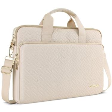 Imagem de DOMISO Capa protetora para laptop de 14 polegadas compatível com MacBook Air 15 M4 M3 M2, MacBook Pro, HP Dell ASUS Lenovo Chromebook de 14 a 15 polegadas, bolsa impermeável para computador com alça