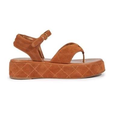 Imagem de Sandália Papete Nobuck Matelassê Lançamento Schutz-Feminino