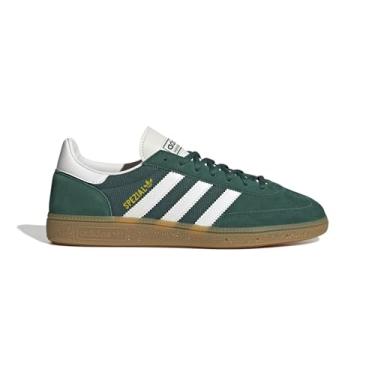 Imagem de adidas Tênis masculino Cgreen/Clowhi/Cwhite Andebol Spezial Collegiate greenCloud Giz Branco 38 EUA, Preto, 4 Wide