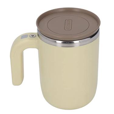 Imagem de Cryfokt Caneca Elétrica de Carregamento Magnético Com Agitação Automática para café, chá, Chocolate Quente, Forte Potência para Presente de Viagem de Escritório Em Casa, Copo de Aço Inoxidável 304