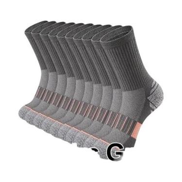 Imagem de Meias De Corrida Unissex Respiráveis Com Suporte De Arco Acolchoado E 