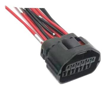 Imagem de SSXLSMYXGS 1/5 conjuntos de cablagens de bloqueio de mudança de caixa de velocidades à prova d'água de 10 pinos MG641288-4 7283-8700-30 SSXLSMYXGS(10p female B,5 sets)