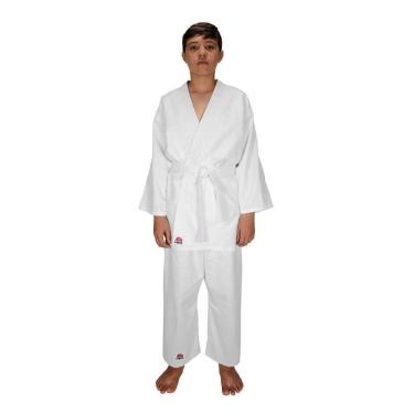 Imagem de Kimono Judo Infantil MKS Branco-Unissex