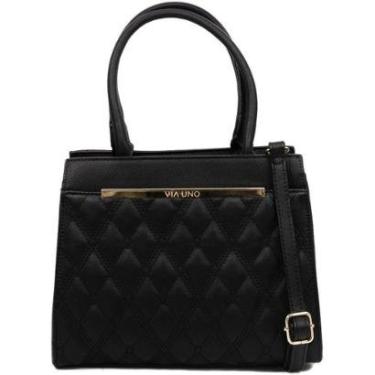 Imagem de Bolsa Tote Feminina Diamonds Matelassê Via Uno VU2586-Feminino