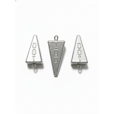 Imagem de Chumbada Modelo Pirâmide 1KG de 30g a 100g Mescladas - Neofishing