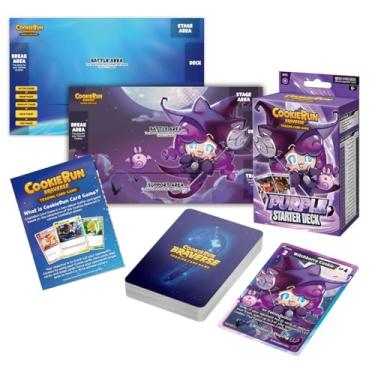Imagem de Jogo de cartas colecionáveis CookieRun: Deck para iniciantes roxo | TCG competitivo para 2 jogadores | 20 minutos | Inclui 60 cartas