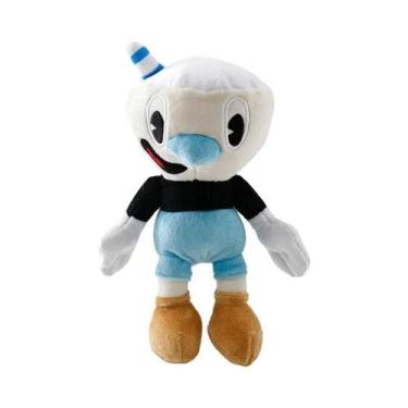 Imagem de Brinquedo De Pelúcia Cuphead De 25cm, Bonecos Mugman E Devil Chalice P