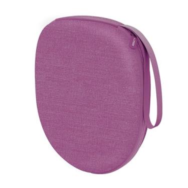 Imagem de Capa de fone de ouvido compatível com fones de ouvido JLab JBuds Lux ANC/JBL/Anker/Sony/BERIBES/KVIDIO, sem fio, lilás