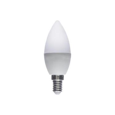 Imagem de Lampada led vela leitosa 4w e14 3000k - Mb led
