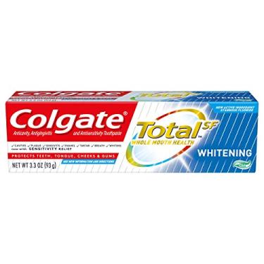 Imagem de Colgate Creme dental clareador total, menta, 100 ml