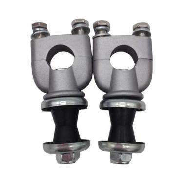 Imagem de Suportes De Guidão De Alumínio 7/8 Para Motocicleta, Abraçadeiras Univ