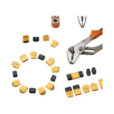 Imagem de 20 Pares De Conectores Bullet XT60 XT60H Macho E Fêmea Para Peças RC E