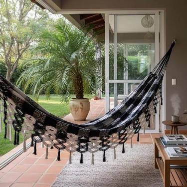 Imagem de Rede de Dormir Descanso Grande luxo Para Casal 4,40 Metros - BRIANORED