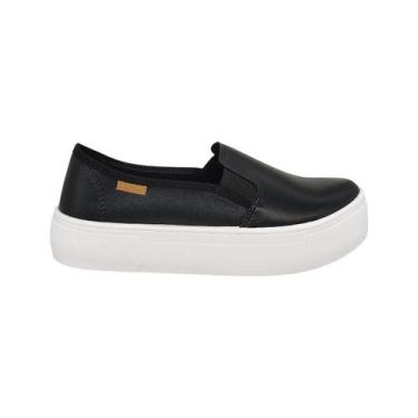 Imagem de Tênis Feminino Slip On Flatform Confortável Sem Cadarço Moleca 5658530