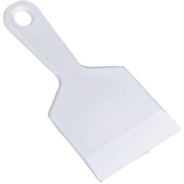 Imagem de Espátula Gourmet Profissional Branca Larga em Nylon Cinquetti