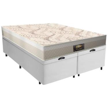 Imagem de Cama Box (Box + Colchão) Queen V-Joy Gazin - de Mola 61cm de Altura Br