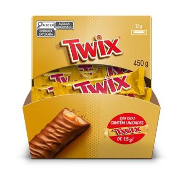 Imagem de Chocolate Twix Original Unidades De 15g