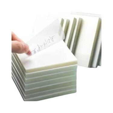 Imagem de Notas Adesivas Transparentes À Prova d'Água, Bloco De Notas Translucid