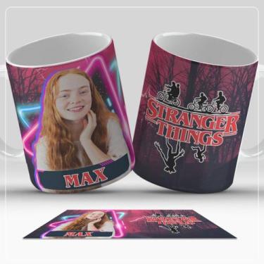 Imagem de Caneca Stranger Things Personalizada 325ml  Série Netflix  Presente Cr