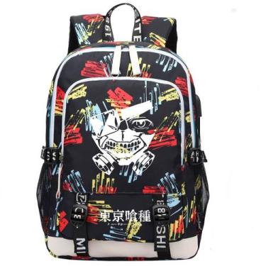 Imagem de Mochila escolar Tokyos Ghouls Anime para crianças - yiweisai