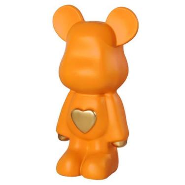 Imagem de Piggy Bank Orange Bear para crianças Coin Money Box Money Bank - yiwei