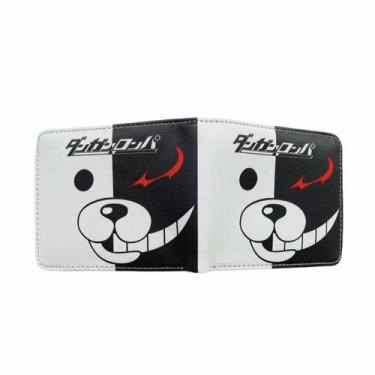 Imagem de Carteira Monokumas Anime Characters Slim Bifold em couro PU - Yiweisai