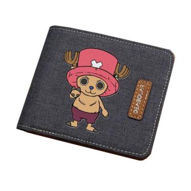 Imagem de Carteira Tonys Choppers Anime Characters Slim Bifold Canvas - yiweisai