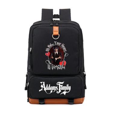 Imagem de Mochila escolar Anime Wednesdays Kids Children Oxford Bag - Yiweisai