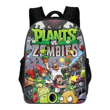 Imagem de Mochila Plants Zombies Cartoon Kids School Oxford Cloth - Yiweisai