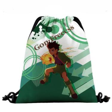 Imagem de Mochila com cordão Anime Hunters Hunters 39x32cm algodão-poliéster - Y