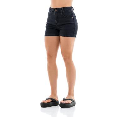 Imagem de Shorts Jeans Feminino Arauto Hot Pants Black-Feminino